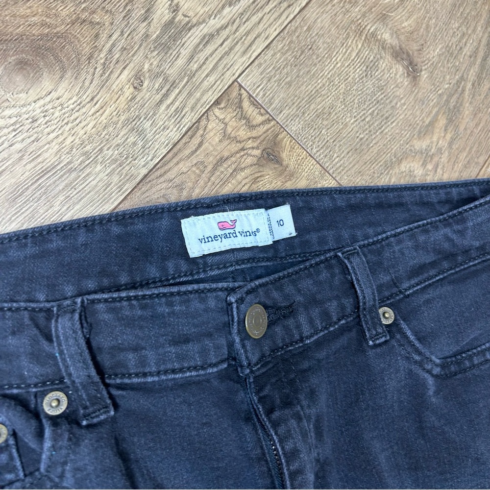 Vineyard Vines Black Skinny Jeans- Size 10 - Picture 5 of 11